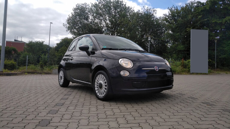 FIAT 500/ 16897 km- Schwarz