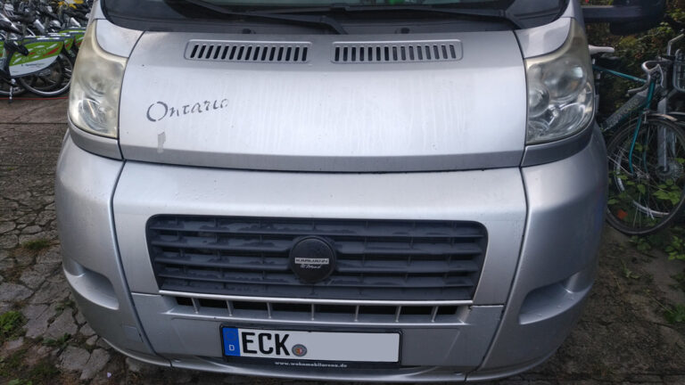 Wohnmobil Fiat Scheinwerferaufbereitung