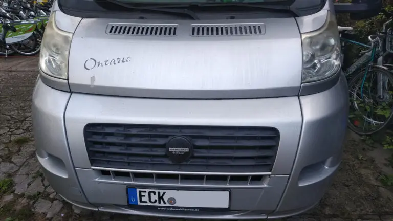 Wohnmobil Fiat Scheinwerferaufbereitung